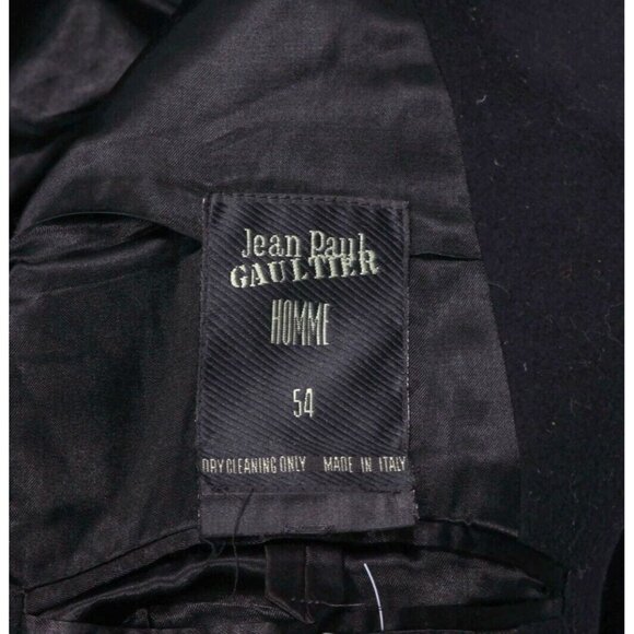 JEAN PAUL GAULTIER Vtg 90s  Avant Garde Black Cape Coat Mens Jacket size 54 /959 - Picture 5 of 5
